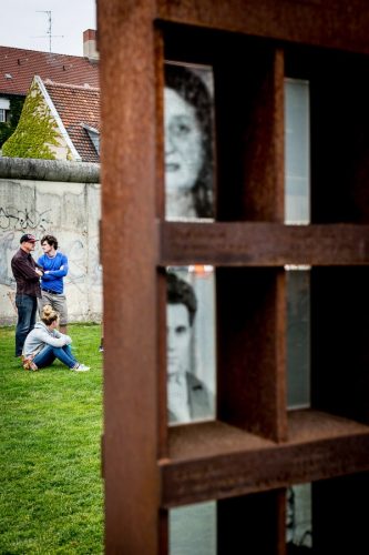 Berlin, June 2015.Berlin wall Memorial on Bernauer Strasse. Berlin is the capital of Germany, and one of the 16 states of Germany. With a population of 3.5 million people, Berlin is Germany's largest city. It is the second most populous city  and the seventh most populous urban area in the European Union