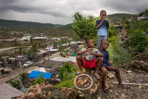 Haiti matthews hurricane aftermath 2016