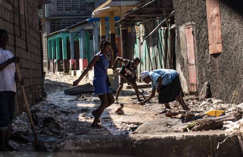 Haiti matthews hurricane aftermath 2016