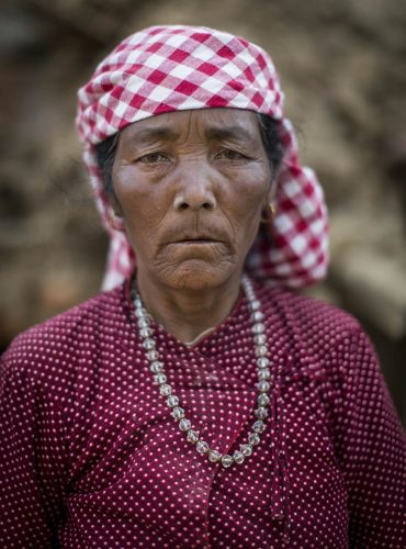 Nepal, 15 may 2015.Habitantes del pueblo de Dharmasthali intentan volver a la normalidad.