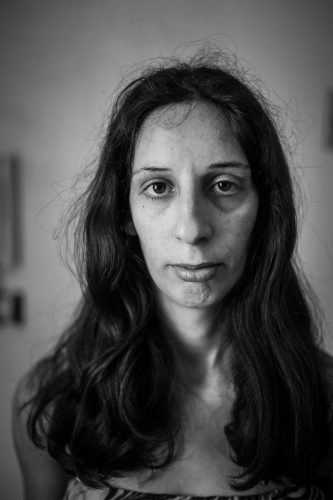 Rome, Italy, 2013. Luisa (34) who is about to loose her house becouse she cannot pay the rent any more after loosing her job.