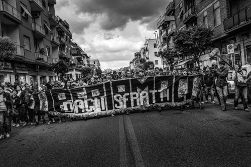 Rome, Italy,Jun 2013.demonstration against evictions. 